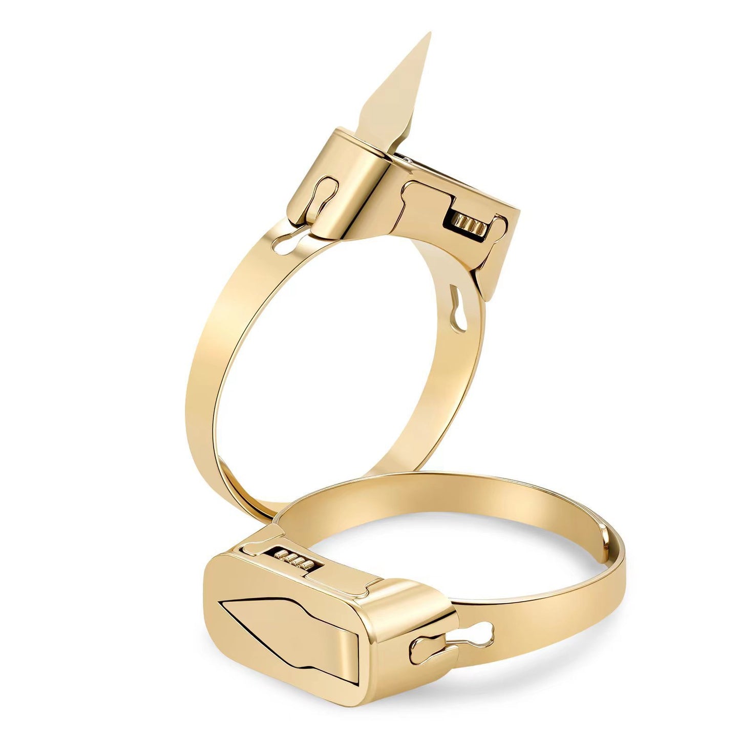 Hidden Blade Ring - Rose Gold