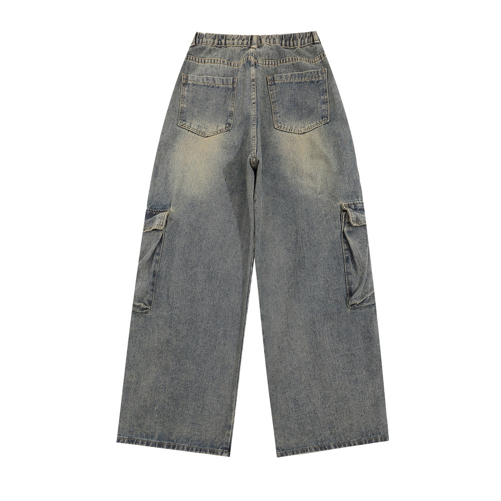 Multi-Pocket Workwear Jeans