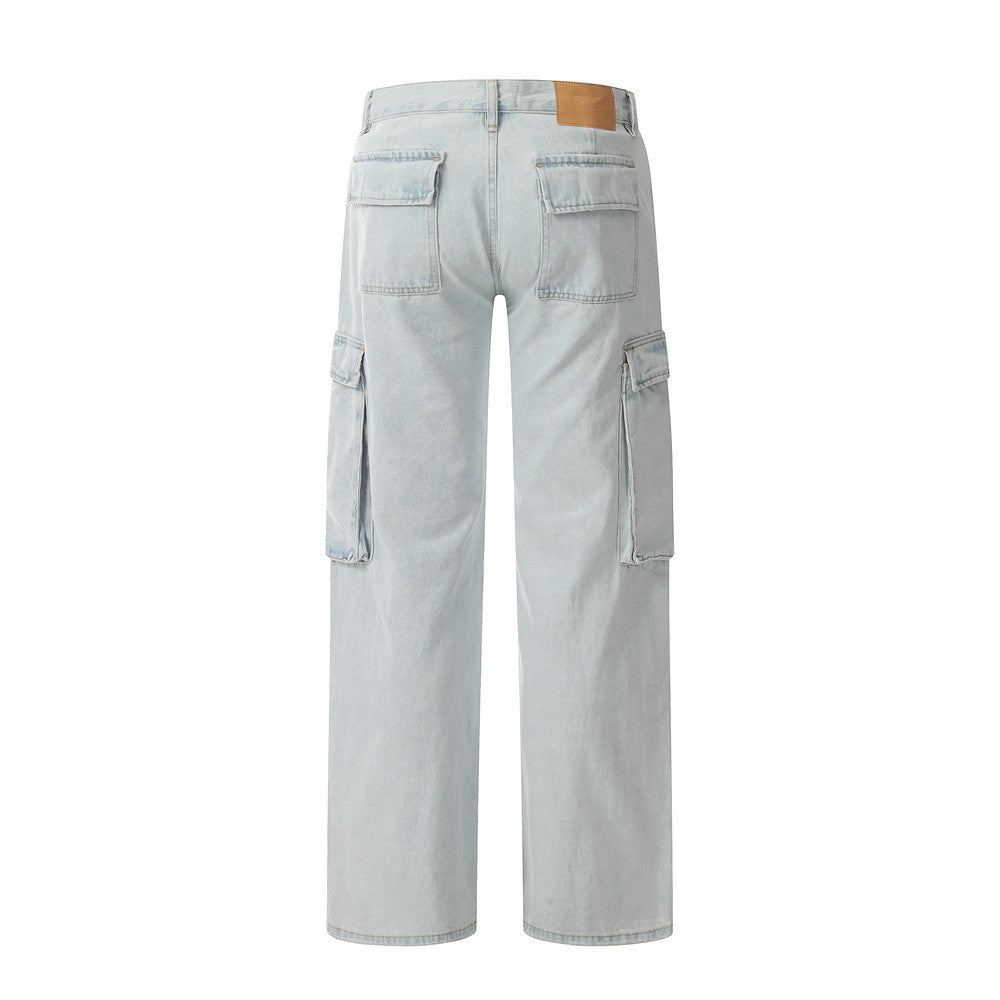 Multi-pocket Workwear Jeans