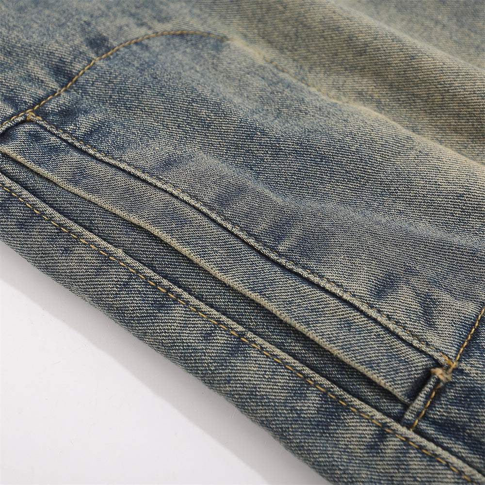 Multi-Pocket Workwear Jeans