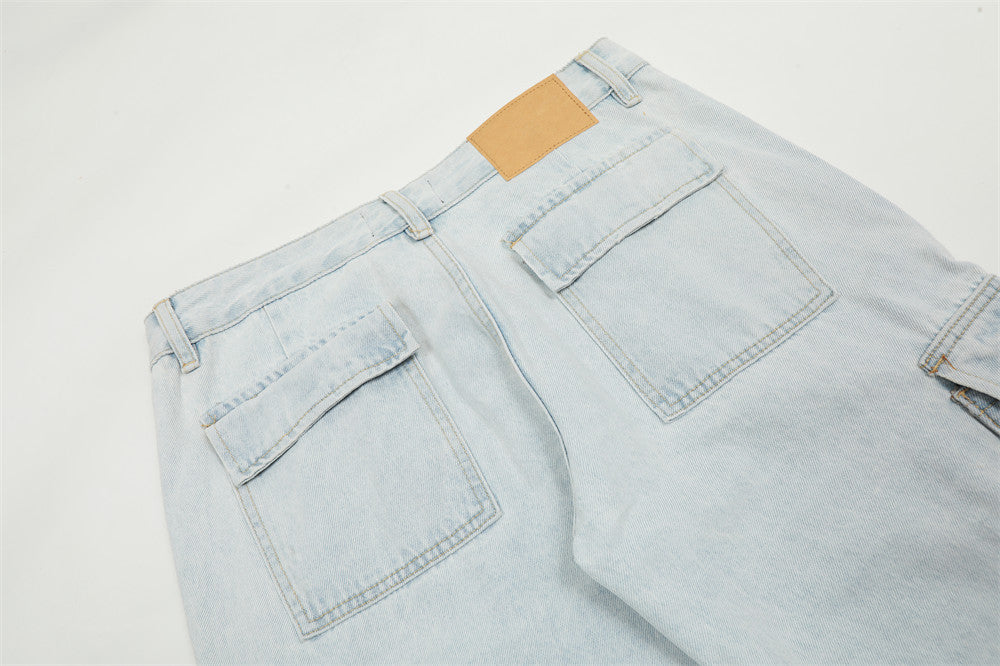 Multi-pocket Workwear Jeans