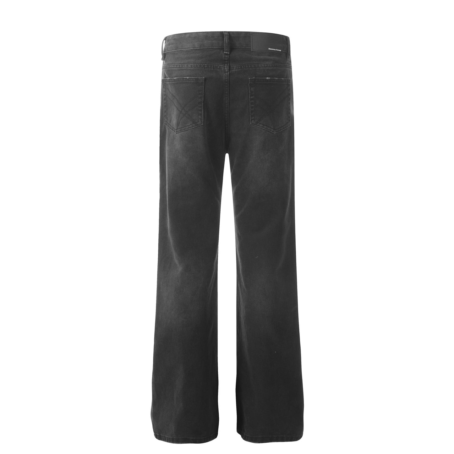 Distressed Straight High Jeans