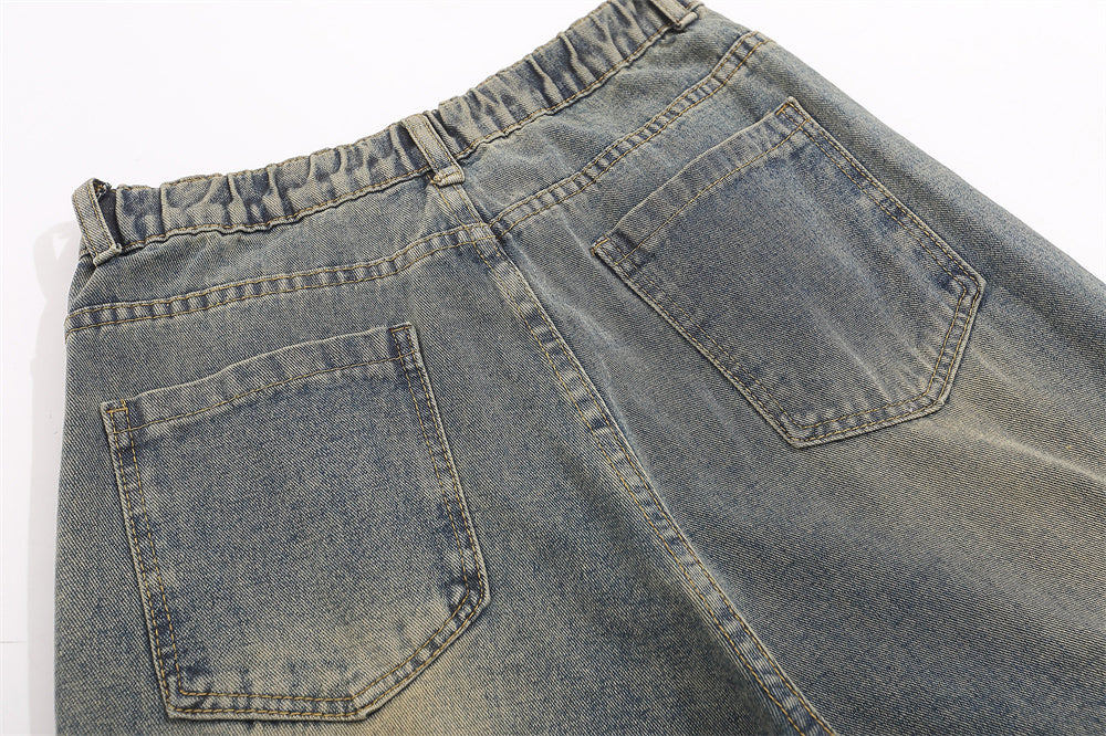 Multi-Pocket Workwear Jeans