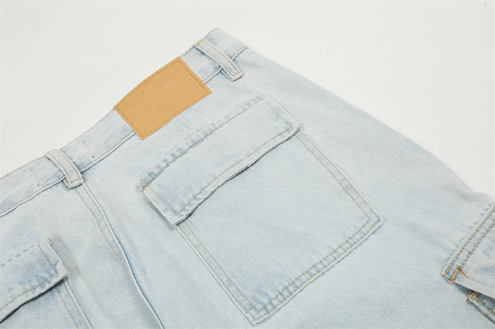 Multi-pocket Workwear Jeans